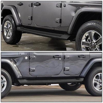 18-19 Jeep Wrangler 4-Door Running Boards - ABS - Pair - STEPB-ZTL-8106-BKPL - 6