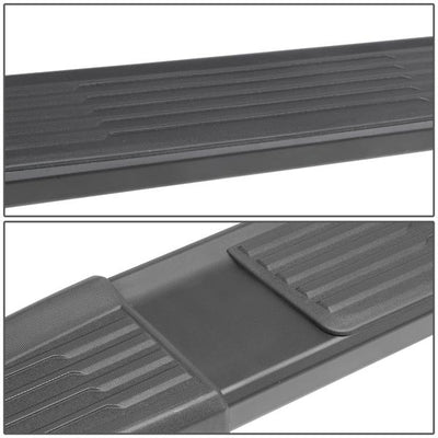 2019 Silverado Sierra Crew Cab Running Boards - 6 in.  - Side Step Bar - Aluminum - Pair - STEPB-ZTL-8109-BK - 3