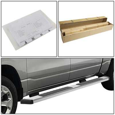 5 in. Wide Flat Side Step Bar Running Boards <br>15-22 Ford F150 F250 F350 Super Cab