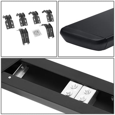 5 in. Wide Flat Side Step Bar Running Boards <br>99-16 Ford F250-F550 Super Duty Crew Cab