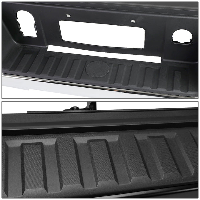 D-Motoring - Rear Bumper - With Corner Side Step Pads - Chevy Silverado 1500 / 2500 / 3500 / GMC Sierra 1500 / 2500 / 3500 - 3