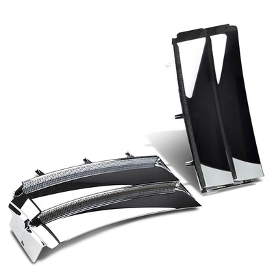 D-Motoring - Car Side Vents - Mesh Style - ABS - Pair - 03-12 Range Rover - 1
