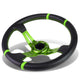 D-Motoring - Steering Wheel - Deep Dish - 350MM - 6-Bolt - 9