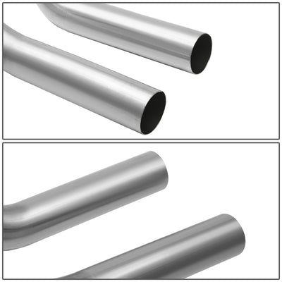 D-Motoring - Tail Pipes - 2.5  Inlet - 2.5  Main Piping - Stainless Steel - 00-03 Dodge Dakota - 3