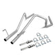 D-Motoring - 02-05 Dodge Ram 1500 2500 Tail Pipes - 2.25 OD Inlet - 2.25 OD Main Piping - Stainless Steel - 1