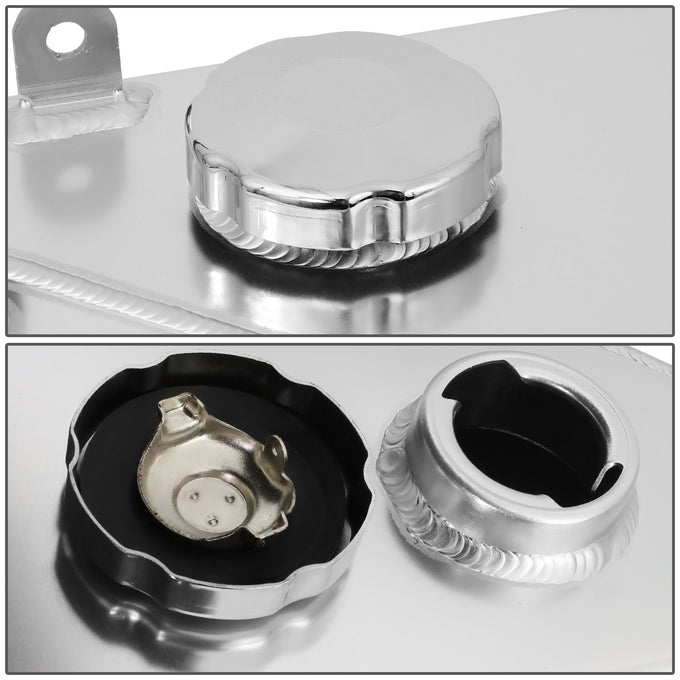 D-Motoring - 84-96 Chevy CorvetteCoolant Recovery Tank - Aluminum - 3
