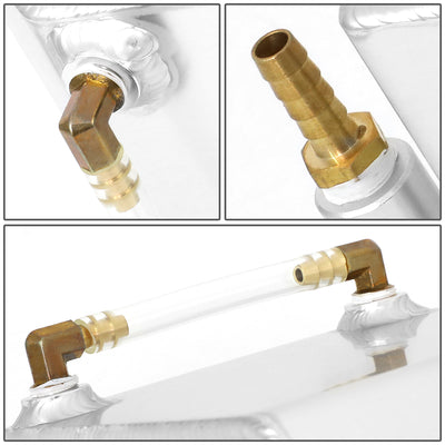 D-Motoring - 84-96 Chevy CorvetteCoolant Recovery Tank - Aluminum - 5
