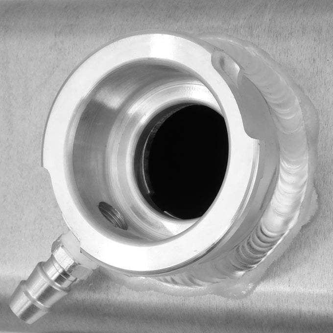 D-Motoring - 11-14 Dodge ChallengerCoolant Recovery Tank - Aluminum - 3