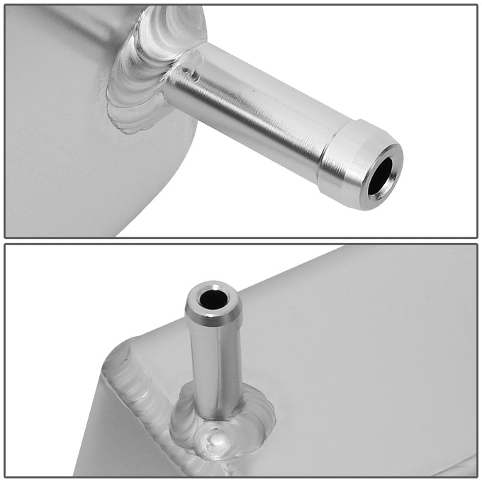 D-Motoring - 86-93 Ford MustangCoolant Recovery Tank - Aluminum - 4