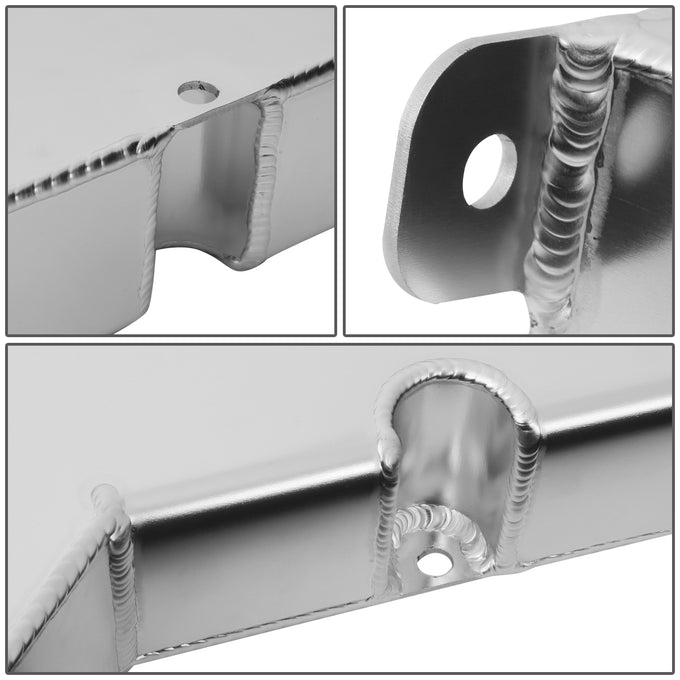 D-Motoring - 86-93 Ford MustangCoolant Recovery Tank - Aluminum - 5