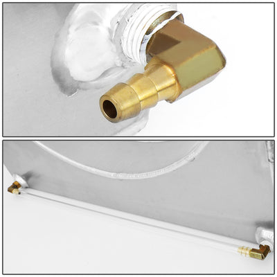 D-Motoring - 94-95 Ford Mustang V8Coolant Recovery Tank - Aluminum - 4