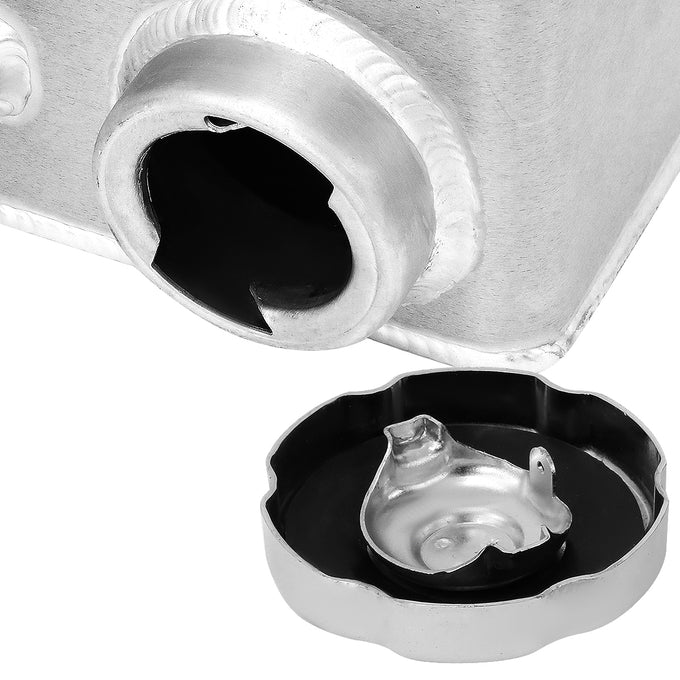D-Motoring - 90-97 Mazda MiataCoolant Recovery Tank - Aluminum - 3
