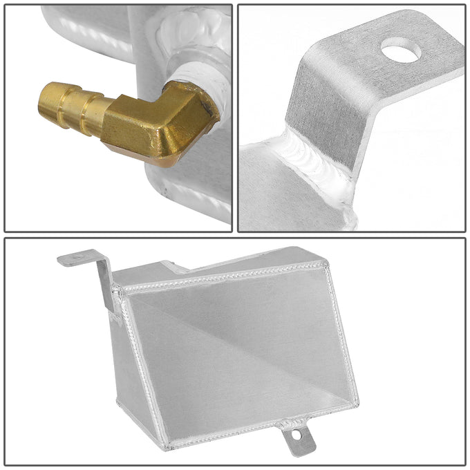 D-Motoring - 90-97 Mazda MiataCoolant Recovery Tank - Aluminum - 5