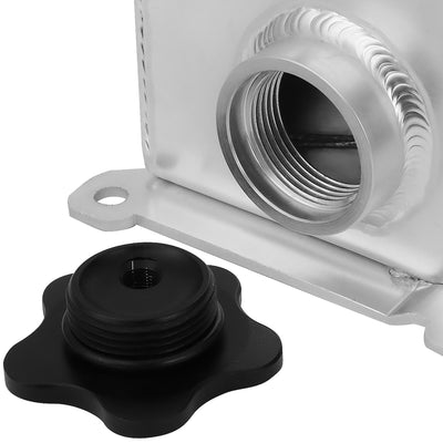 D-Motoring - 02-07 Subaru WRX & STICoolant Recovery Tank - Aluminum - 3