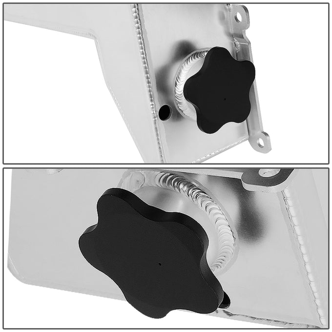 D-Motoring - 02-07 Subaru WRX & STICoolant Recovery Tank - Aluminum - 4