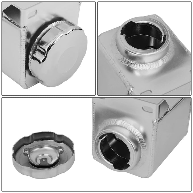D-Motoring - 99-04 Ford MustangCoolant Recovery Tank - Aluminum - 4