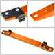 D-Motoring - Tie Bar - 17 in. - Rear - Aluminum - 96-00 Honda Civic - 2
