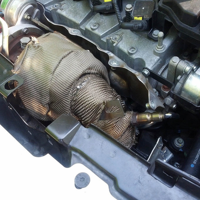 T6/HX52/GT40 Turbo Heat Shield - TBBK-T6-TT