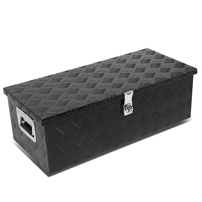 D-Motoring - Truck Bed Tool Box - 30 in.(L) x 13 in.(W) x 10 in.(H) - Built in Locks - Aluminum - Universal - 1