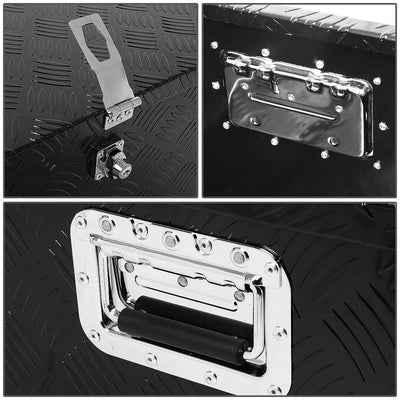 D-Motoring - Truck Bed Tool Box - 30 in.(L) x 13 in.(W) x 10 in.(H) - Built in Locks - Aluminum - Universal - 4