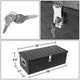 D-Motoring - Truck Bed Tool Box - 30 in.(L) x 13 in.(W) x 10 in.(H) - Built in Locks - Aluminum - Universal - 5
