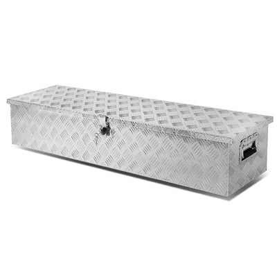 D-Motoring - Truck Bed Tool Box - 49 in.(L) x 13 in.(W) x 10 in.(H) - Built in Locks - Aluminum - Universal - 1