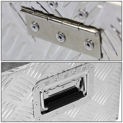 D-Motoring - Truck Bed Tool Box - 49 in.(L) x 13 in.(W) x 10 in.(H) - Built in Locks - Aluminum - Universal - 4