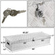 D-Motoring - Truck Bed Tool Box - 49 in.(L) x 13 in.(W) x 10 in.(H) - Built in Locks - Aluminum - Universal - 5