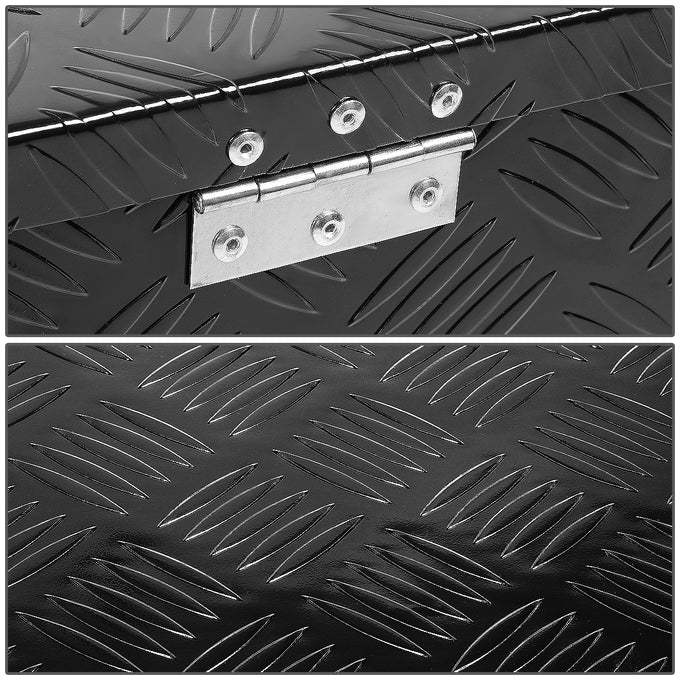 D-Motoring - Truck Bed Tool Box - 49 in.(L) x 13 in.(W) x 10 in.(H) - Built in Locks - Aluminum - Universal - 3