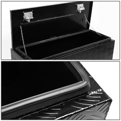 D-Motoring - Truck Bed Tool Box - 36 in.(L) x 18 in.(W) x 17 in.(H) - Built in Locks - Aluminum - Universal - 2
