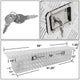 D-Motoring - Truck Bed Tool Box - 60 in.(L) x 12 in.(W) x 14 in.(H) - Built in Locks - Aluminum - Universal - 5
