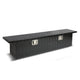 D-Motoring - Truck Bed Tool Box - 60 in.(L) x 12 in.(W) x 14 in.(H) - Built in Locks - Aluminum - Universal - 1