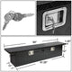 D-Motoring - Truck Bed Tool Box - 60 in.(L) x 12 in.(W) x 14 in.(H) - Built in Locks - Aluminum - Universal - 5