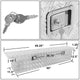 D-Motoring - Truck Bed Tool Box - 69 in.(L) x 11.5 in.(W) x 13.5 in.(H) - Built in Locks - Aluminum - Universal - 5