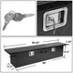 D-Motoring - Truck Bed Tool Box - 69 in.(L) x 12 in.(W) x 13.75 in.(H) - Built in Locks - Aluminum - Universal - 5