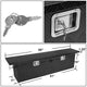 D-Motoring - Truck Bed Tool Box - 60 in.(L) x 12 in.(W) x 15.5 in.(H) - Built in Locks - Aluminum - Universal - 5