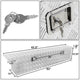D-Motoring - Truck Bed Tool Box - 63 in.(L) x 12 in.(W) x 16.5 in.(H) - Built in Locks - Aluminum - Universal - 5