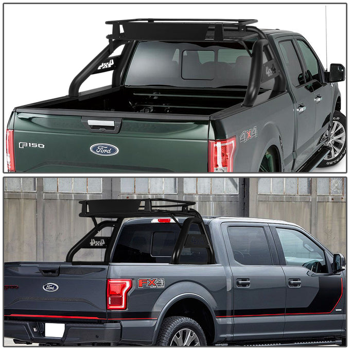 D-Motoring - 07-18 Chevy Silverado GMC Sierra Dodge Ram Roof Cargo Basket - 6