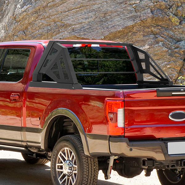99-17 Ford F-250 SD, F-350 SD, F-450 SD Bed Roll Bar - Truck Bed - Aluminum - TCRB-003 - 8