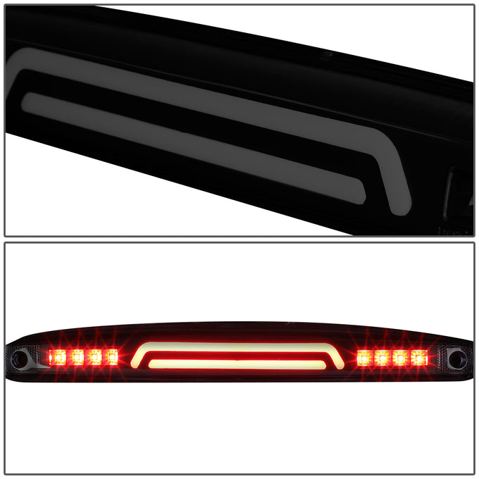 D-Motoring - 03-06 Dodge RamTailgate Lamp - 3D LED - Tinted Housing - Plug-n-Play - 3