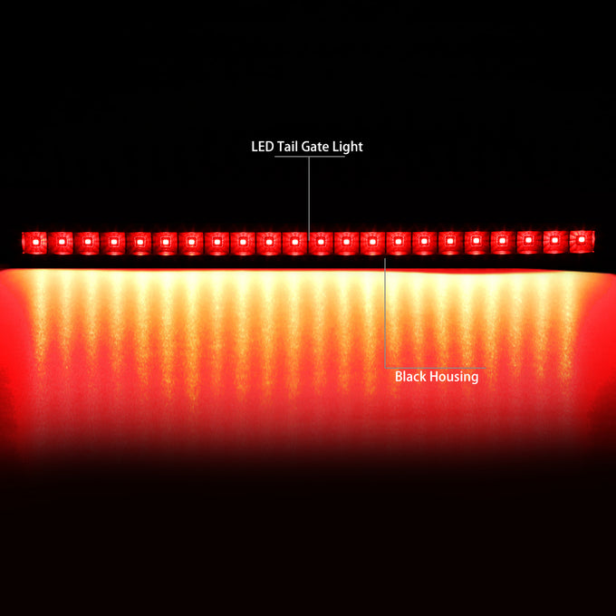 D-Motoring - 03-06 Dodge RamTailgate Lamp - LED - Black Housing - Plug-n-Play - 2