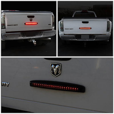 03-06 Dodge Ram 2500 3500 Tailgate Light - Sequential LED - Smoked Lens - Plug-n-Play - 6