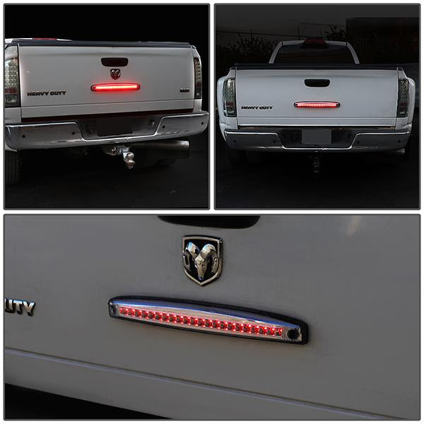 03-06 Dodge Ram 2500 3500 Tailgate Light - Sequential LED - Clear Lens - Plug-n-Play - 6