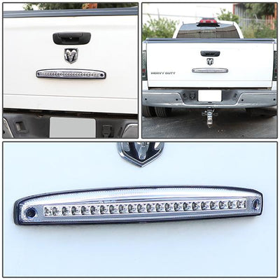 03-06 Dodge Ram 2500 3500 Tailgate Light - Sequential LED - Clear Lens - Plug-n-Play - 7