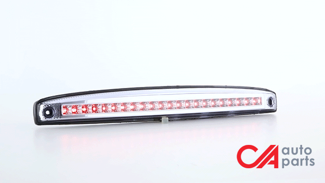 Chrome Housing Full Rear Center Tailgate Light<br>03-06 Dodge Ram 2500 3500