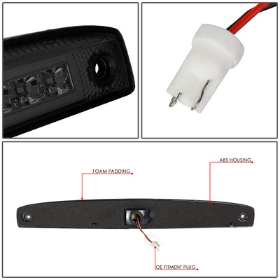 D-Motoring - 03-06 Dodge RamTailgate Lamp - LED - Smoked Housing - Plug-n-Play - 4