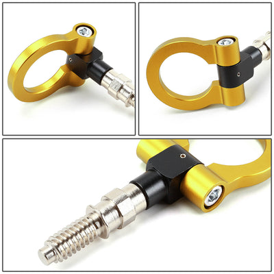 D-Motoring - Tow Hook - 1.88 in. - Direct Screw On - Aluminum - Universal - 2