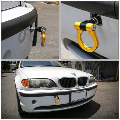 D-Motoring - Tow Hook - 1.88 in. - Direct Screw On - Aluminum - Universal - 5