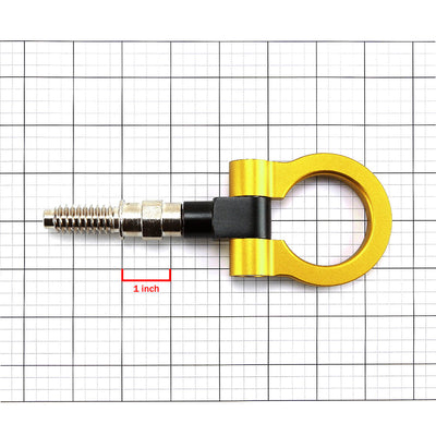 D-Motoring - Tow Hook - 1.88 in. - Direct Screw On - Aluminum - Universal - 7