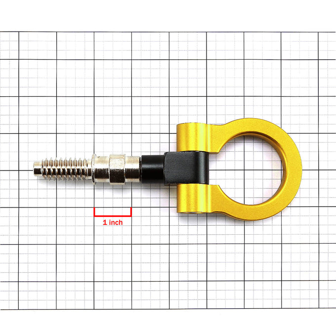 D-Motoring - Tow Hook - 1.88 in. - Direct Screw On - Aluminum - Universal - 7